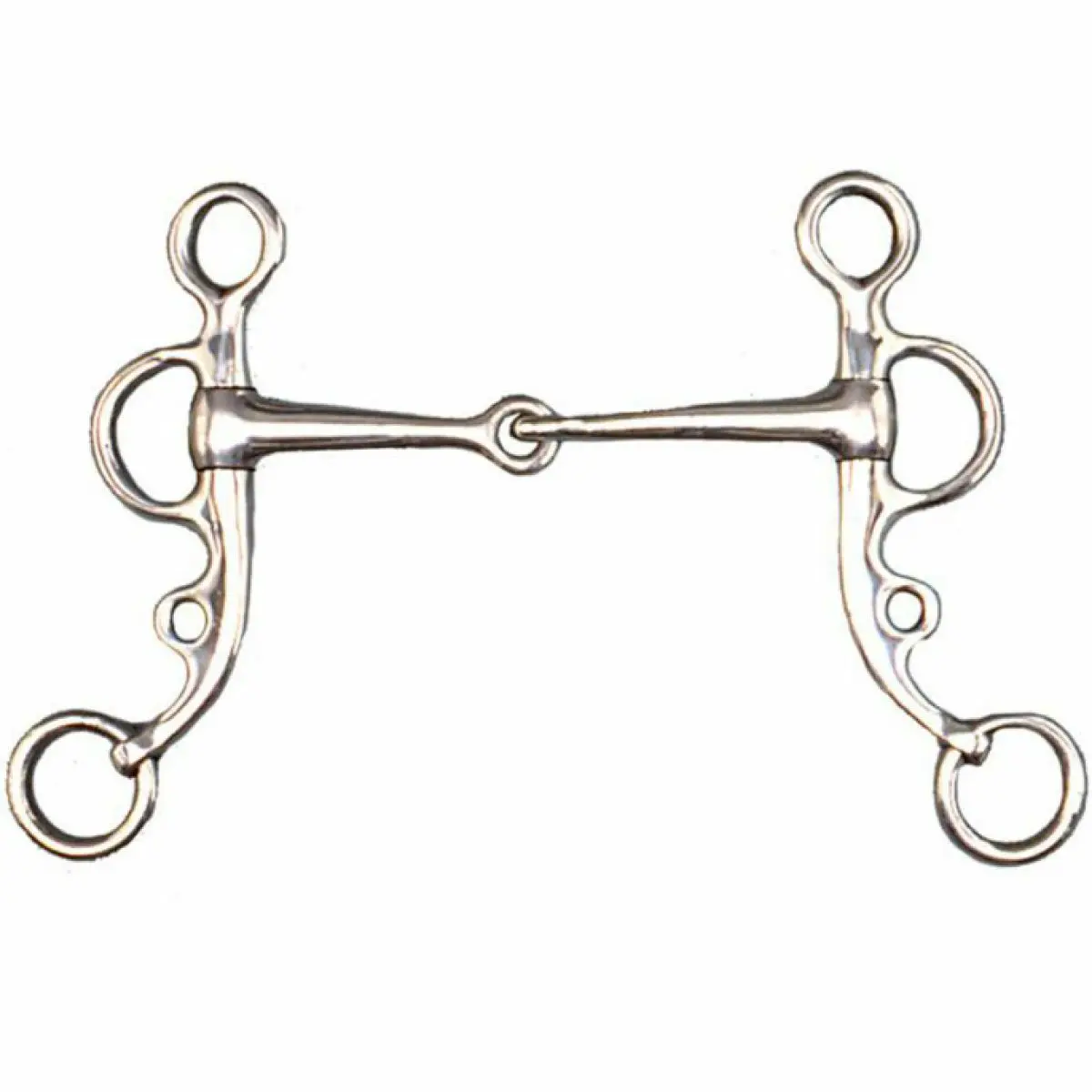 Pelham for broken horse with short branches Natowa