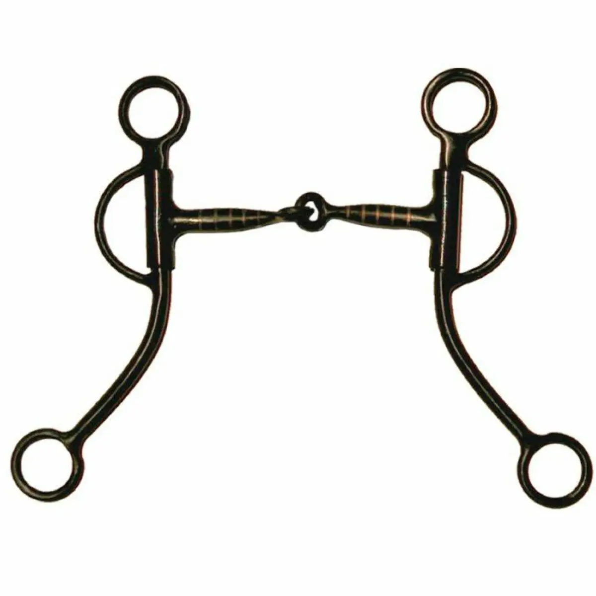 Brown iron American bridle bit for horse Natowa