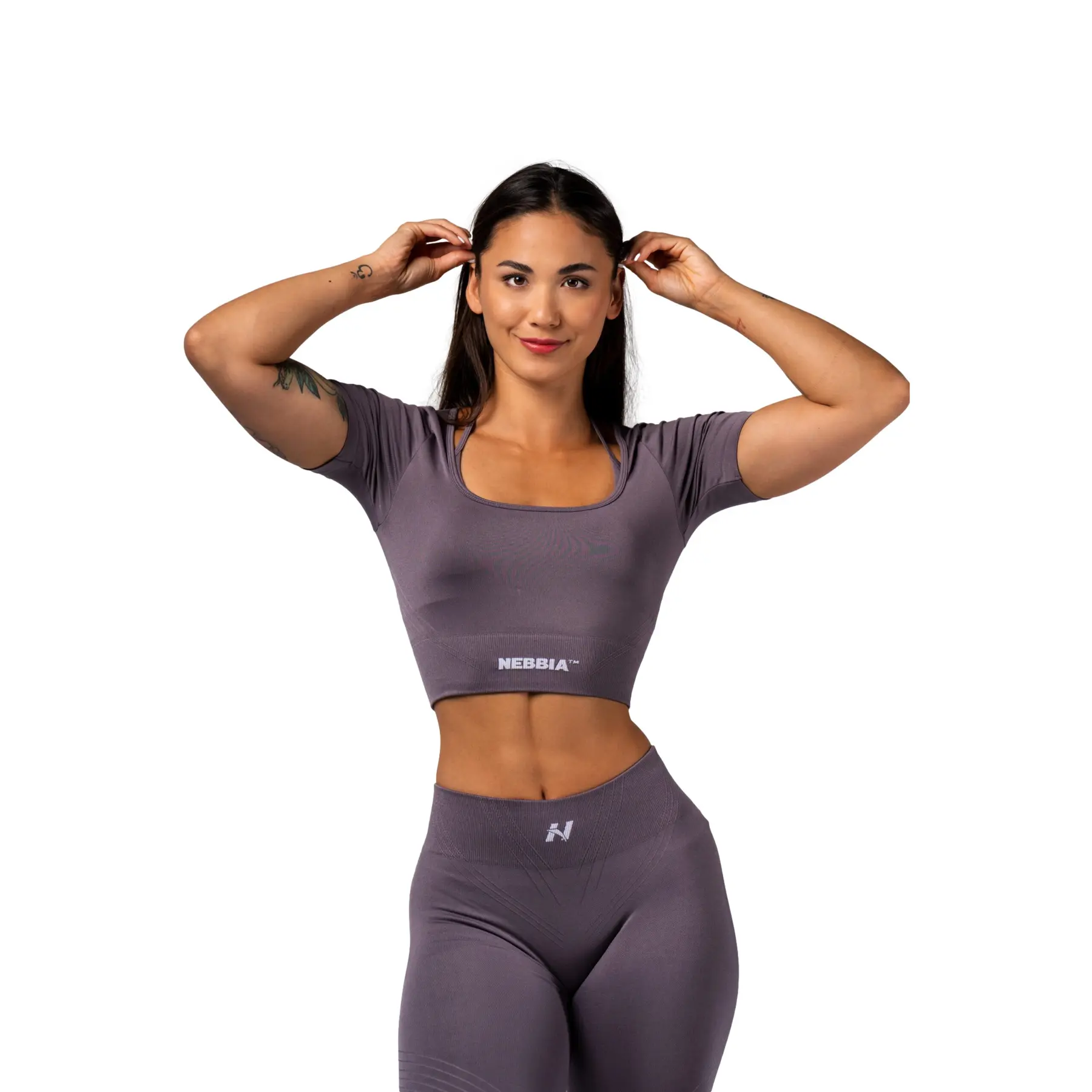 Damen T-Shirt Nebbia Flow Seamless Shaping