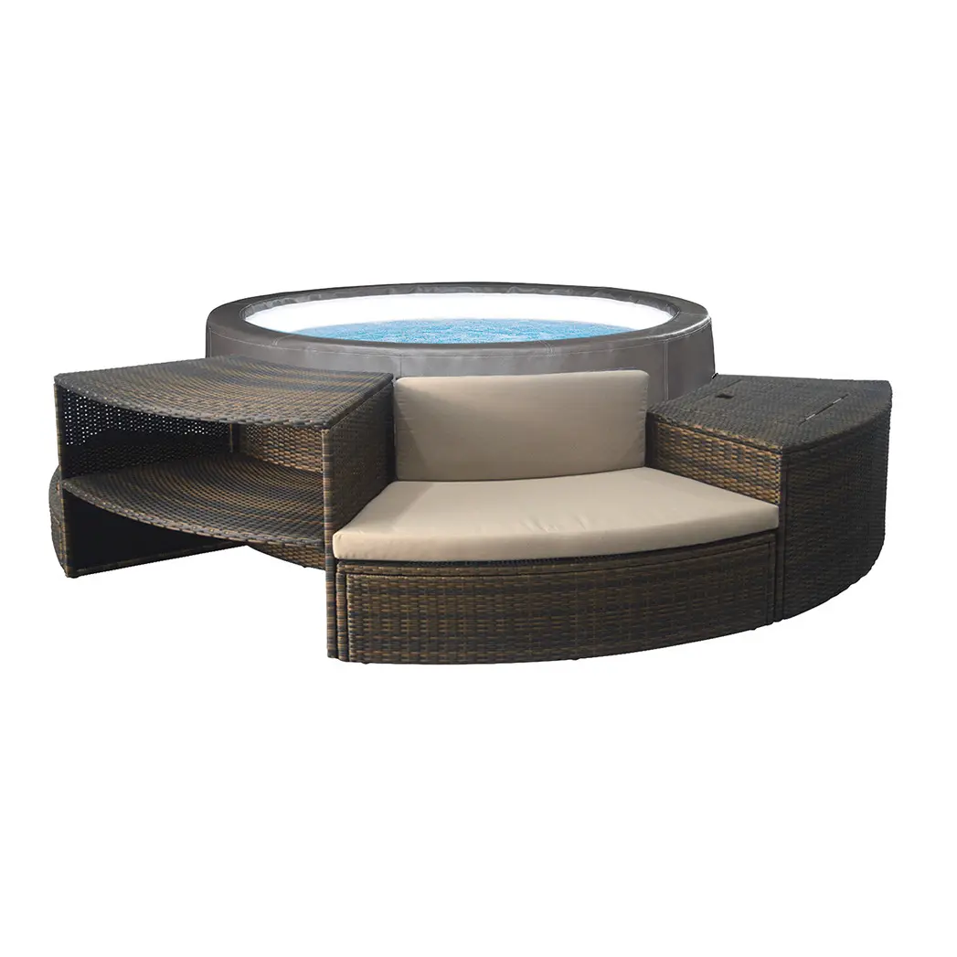 Spa semi-rigide avec 5 élements NetSpa Vita Premium