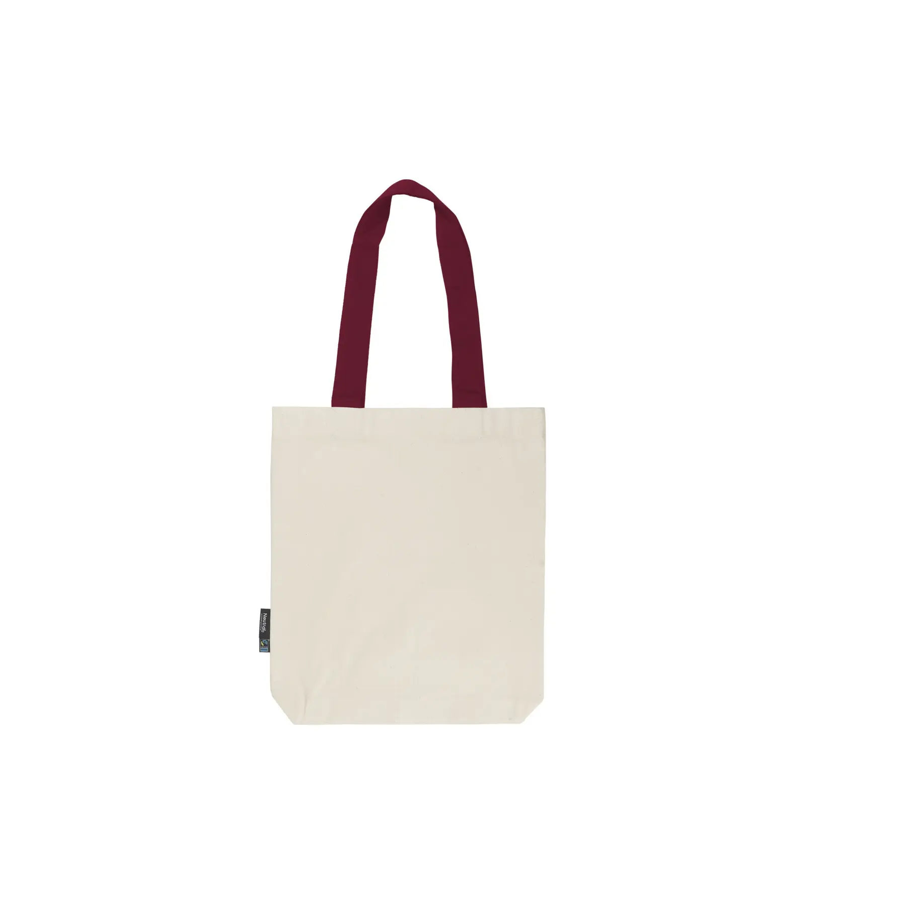 Tote-Bag mit kontrastierenden Trägern Neutral Twill