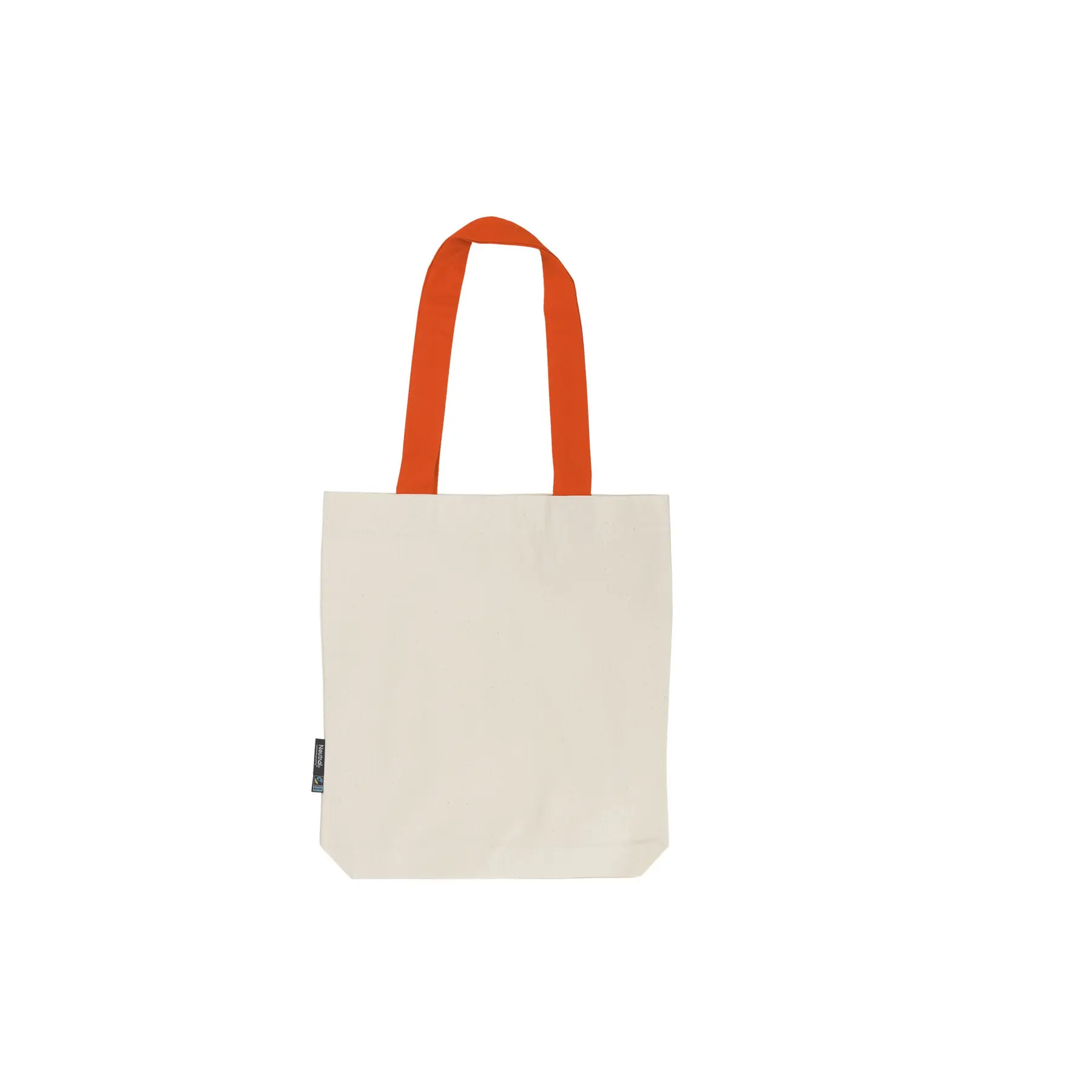 Tote-Bag mit kontrastierenden Trägern Neutral Twill