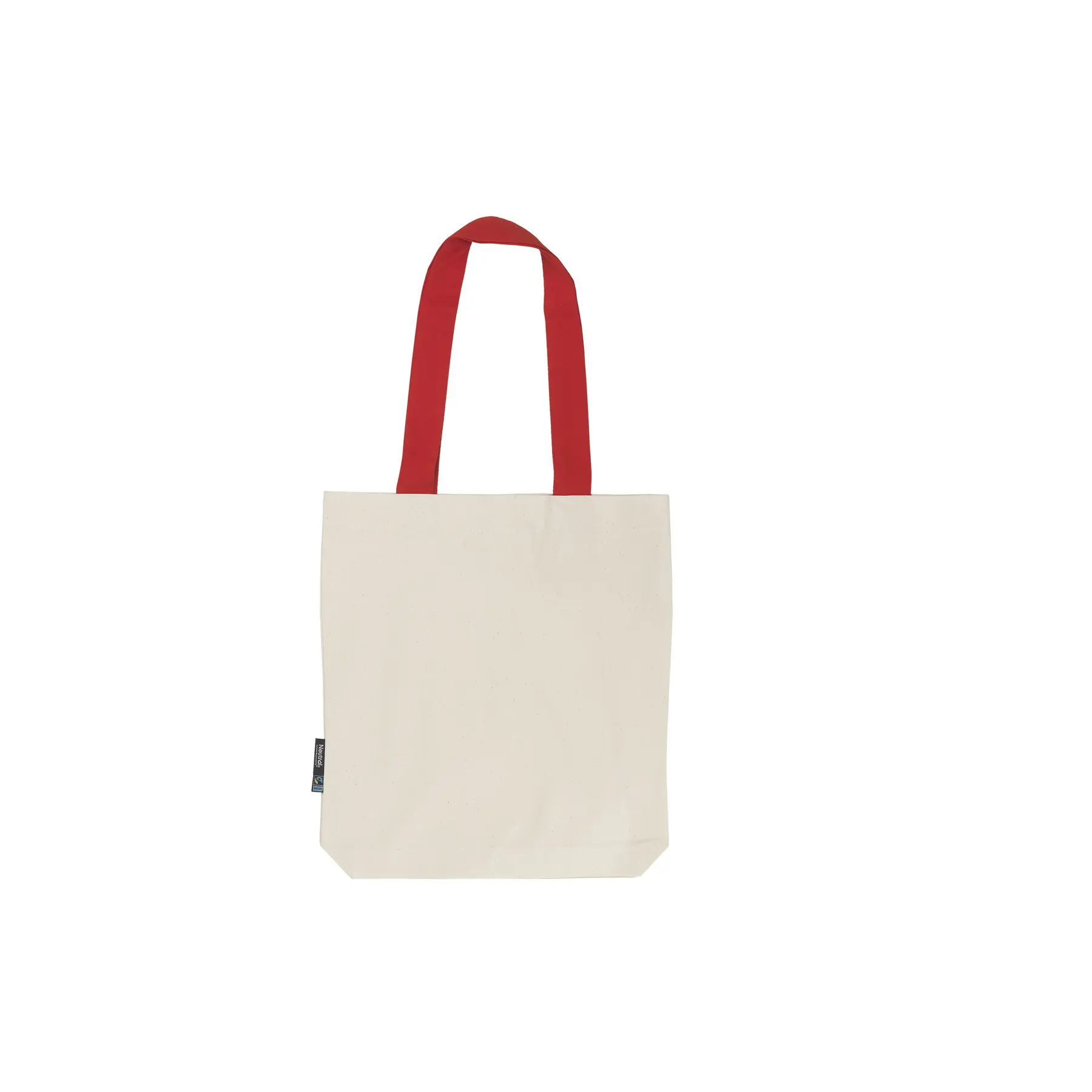 Tote-Bag mit kontrastierenden Trägern Neutral Twill