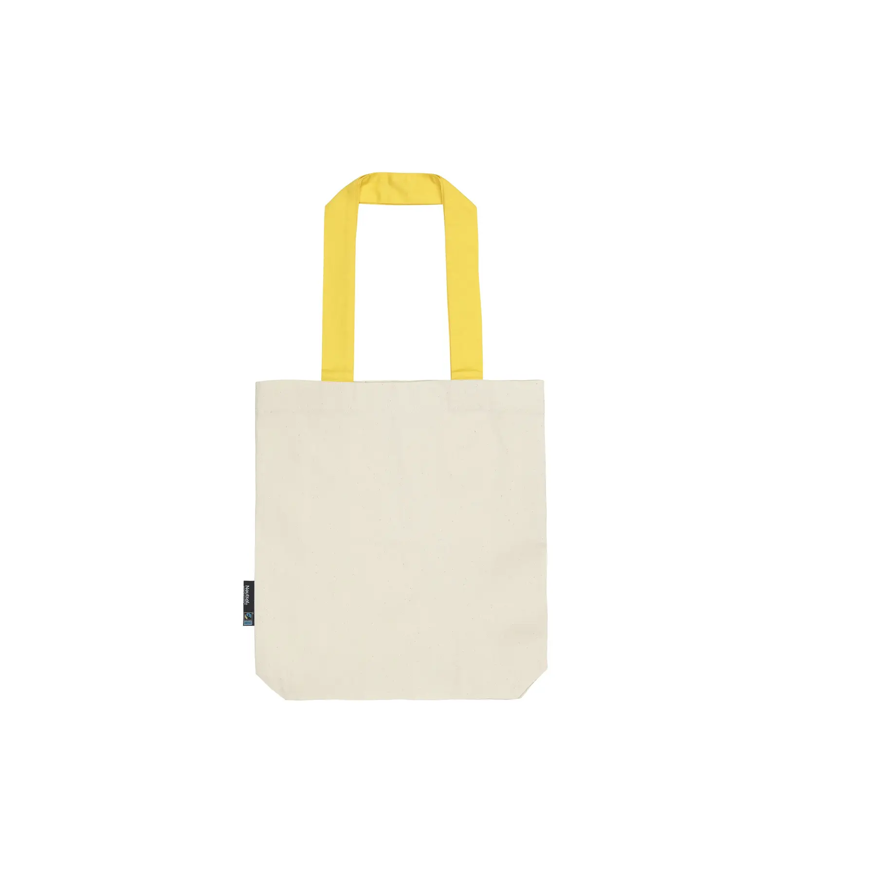 Tote-Bag mit kontrastierenden Trägern Neutral Twill