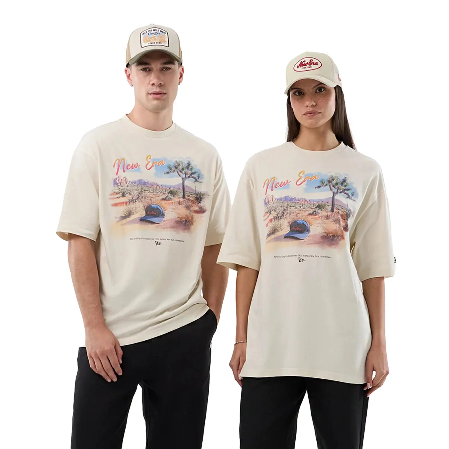 T-shirt oversize New Era Beach Graphic