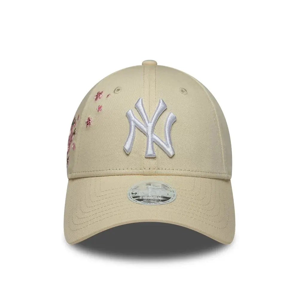 New York Yankees Basecap für Frauen New Era 9Forty Floral Icon