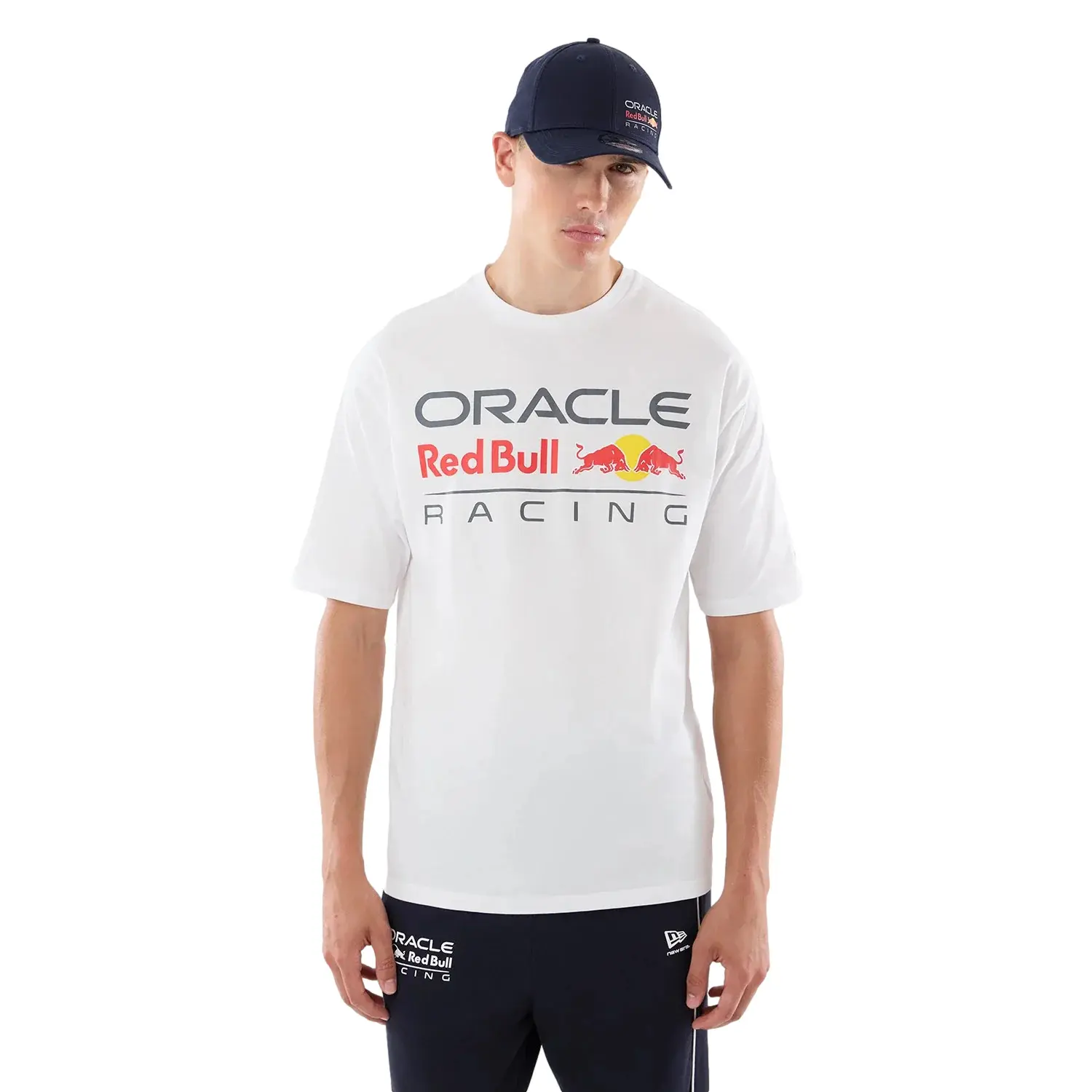 T-shirt oversize RedBull Racing New Era Logo Graphic