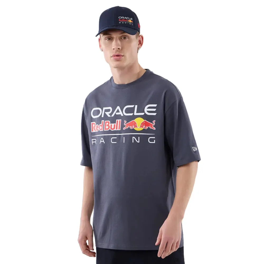 T-shirt oversize RedBull Racing New Era Logo Graphic