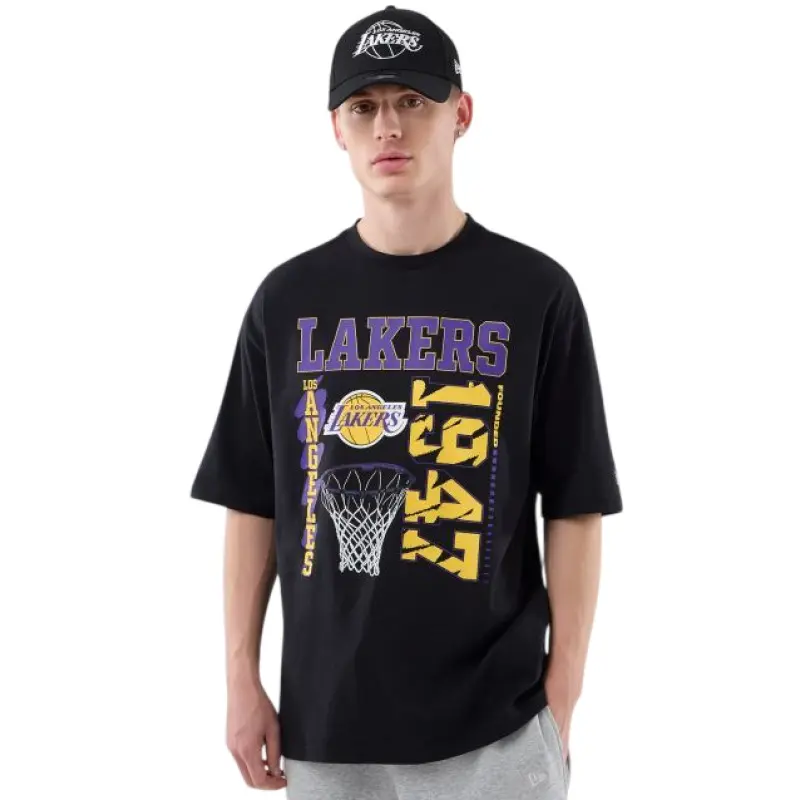 T-shirt oversize LA Lakers NBA New Era