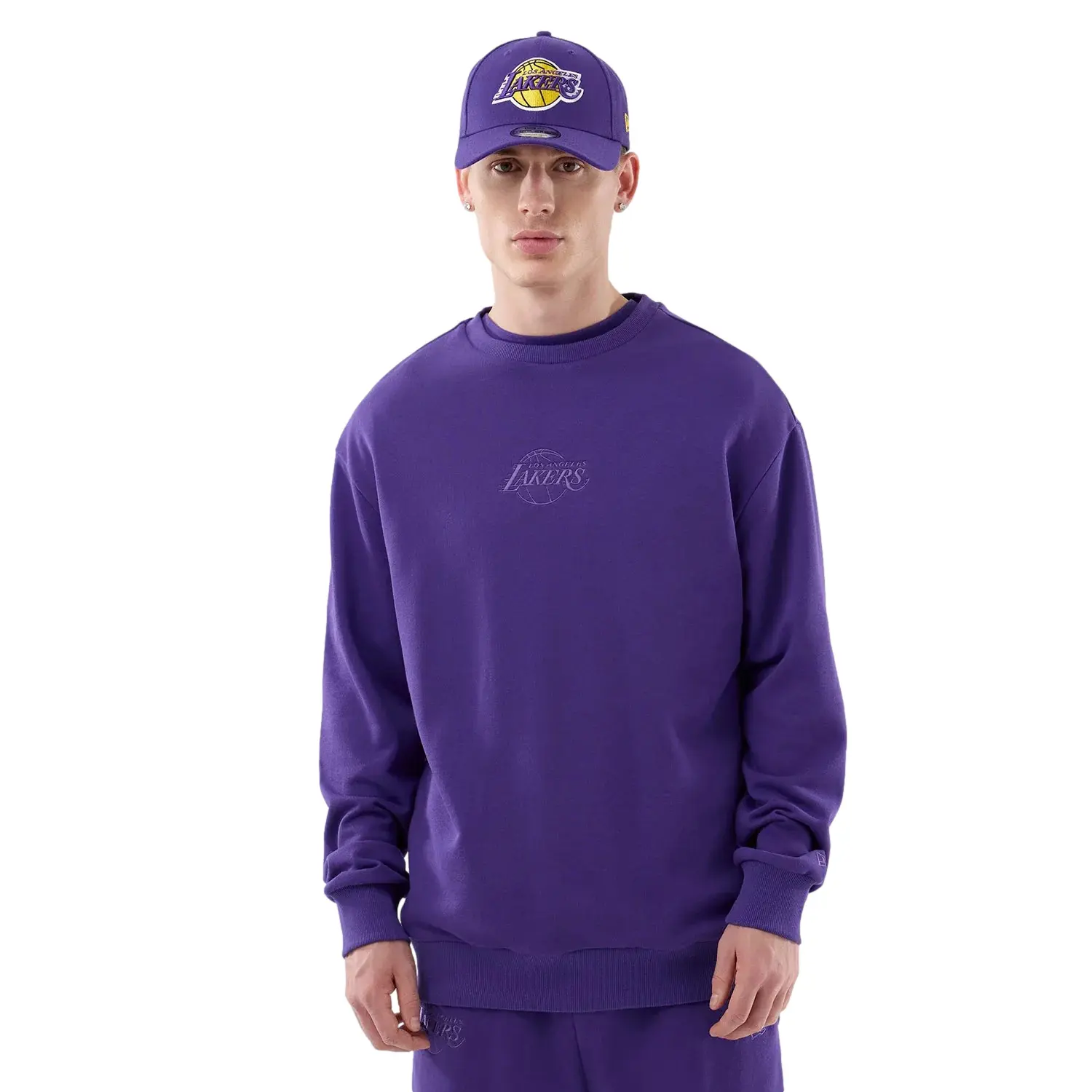 Sweatshirt oversize LA Lakers New Era NBA Tonal