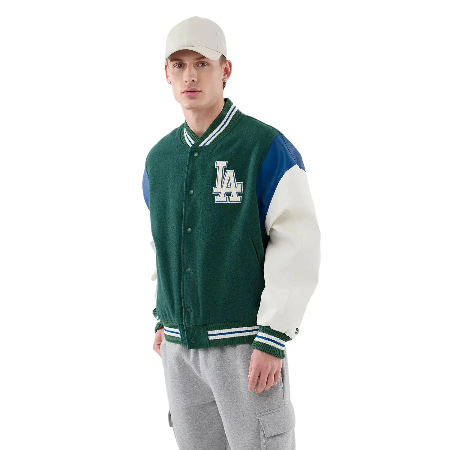 Bomber Universitario Los Angeles Dodgers MLB New Era