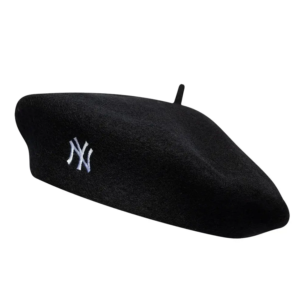Bonnet New Era Beret MLB Wool Script New York Yankees