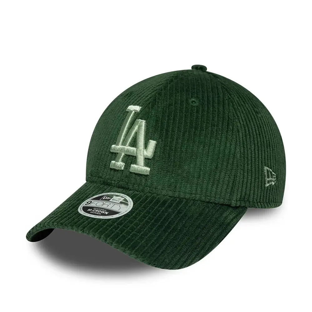 Los Angeles Dodgers baseballpet voor vrouwen New Era 9forty Chunky Cord