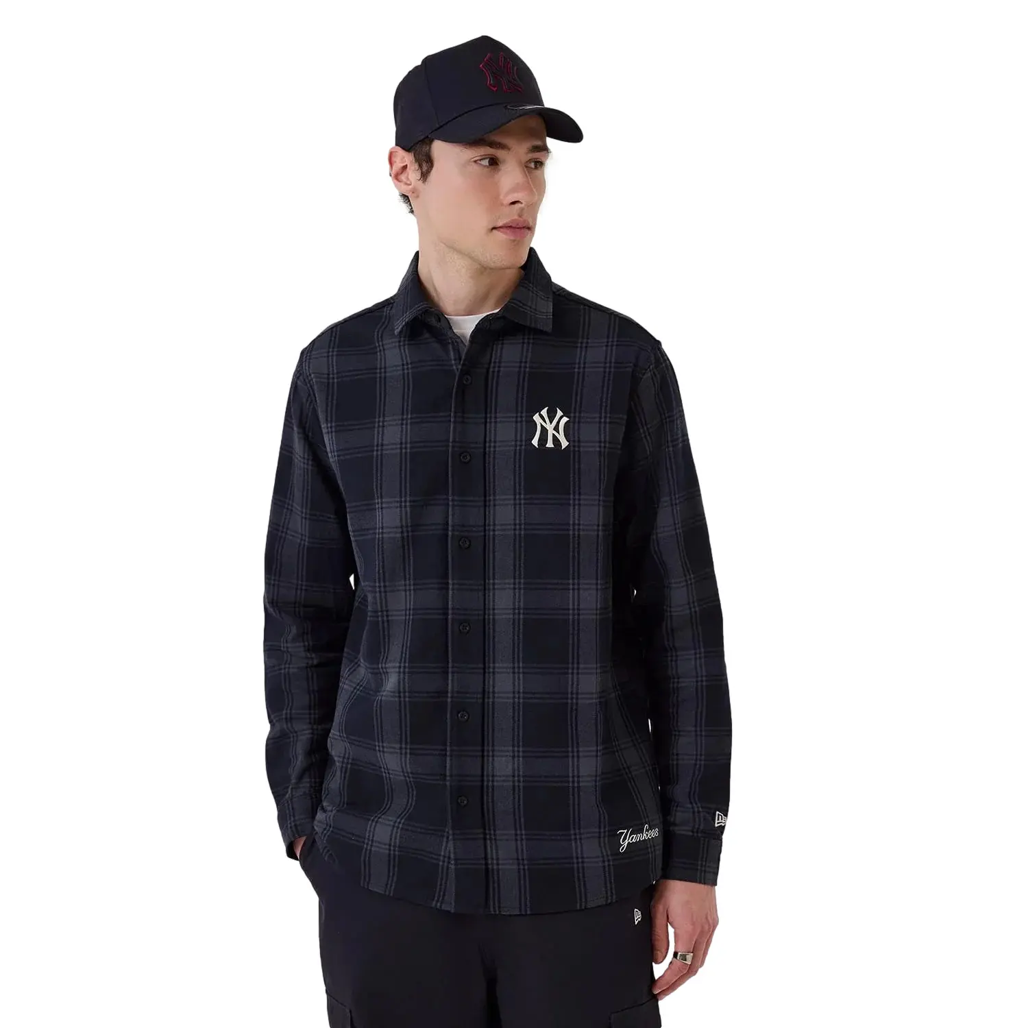 New York Yankees Lange Mouwen Shirt New Era MLB Plaid