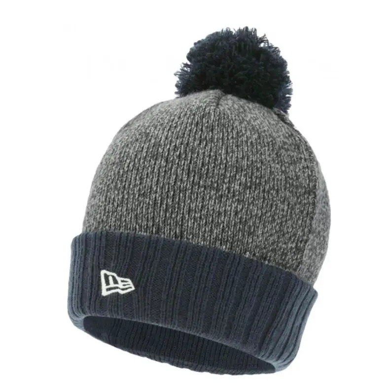 Gebreide muts met pompon New Era