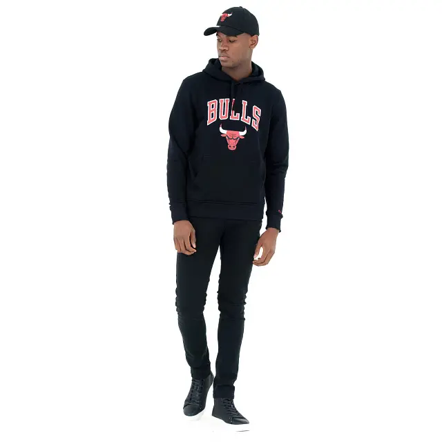 Felpa con cappuccio Chicago Bulls