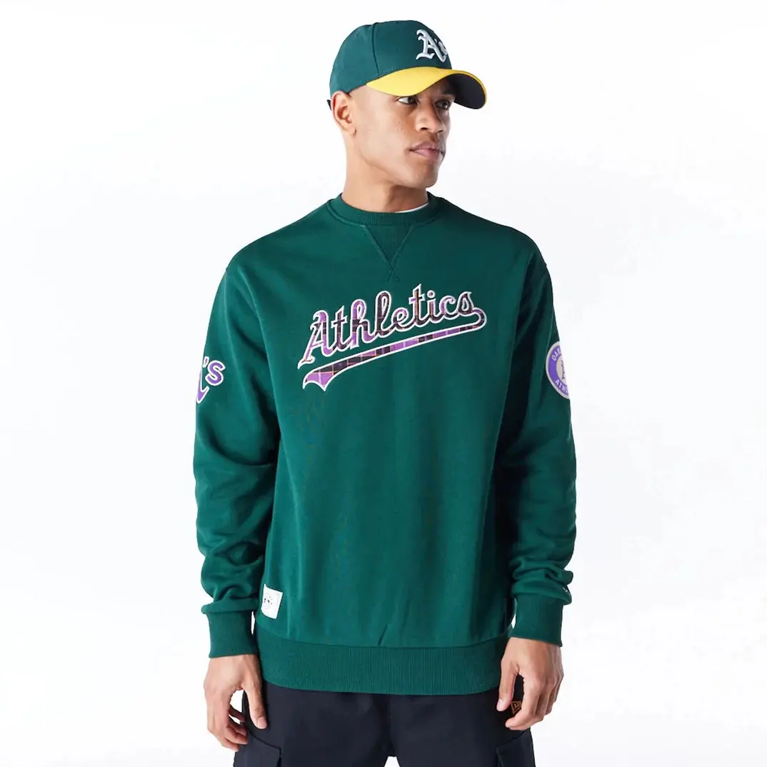 Felpa Oakland Athletics MLB Tartan Infill