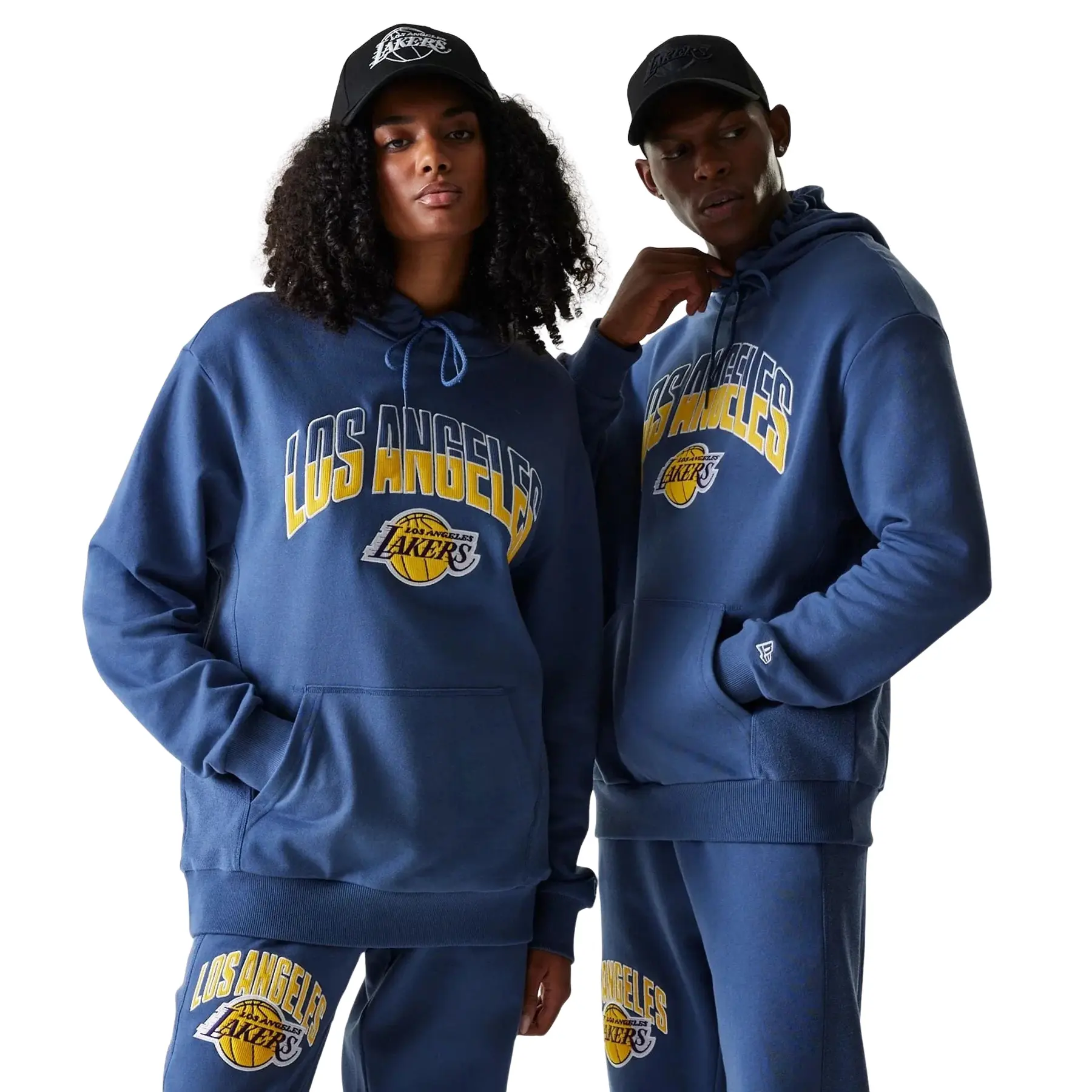 Felpa con cappuccio Los Angeles Lakers