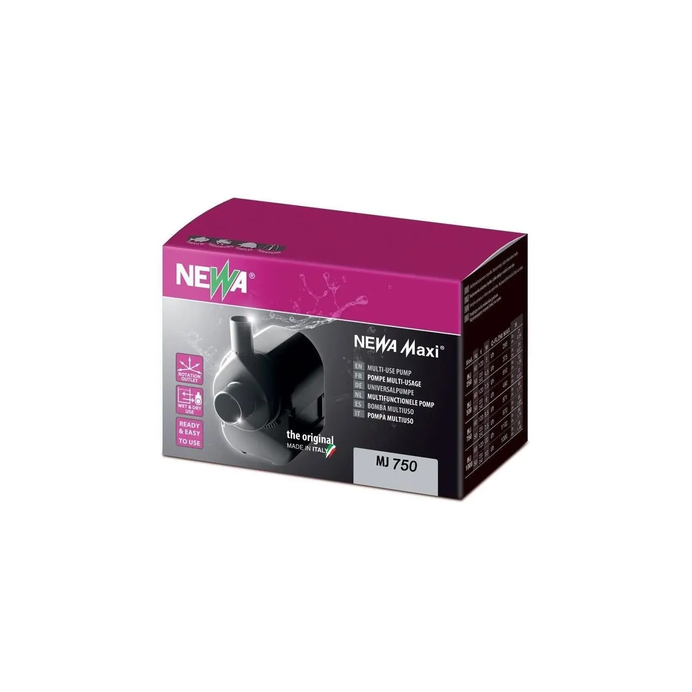 Multifunction pump Newa Maxi 750