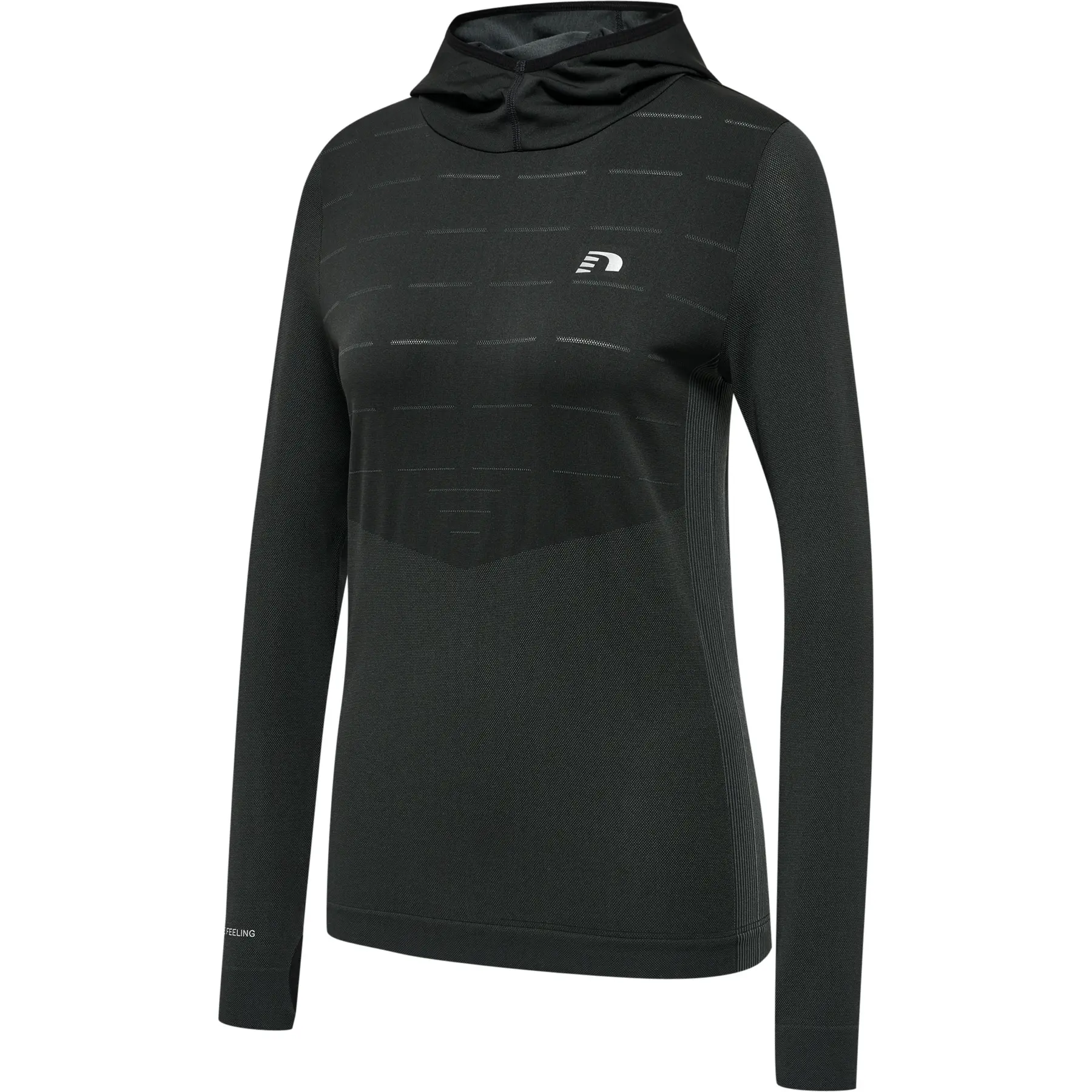 Felpa con cappuccio da donna senza cuciture Newline Cambrigde