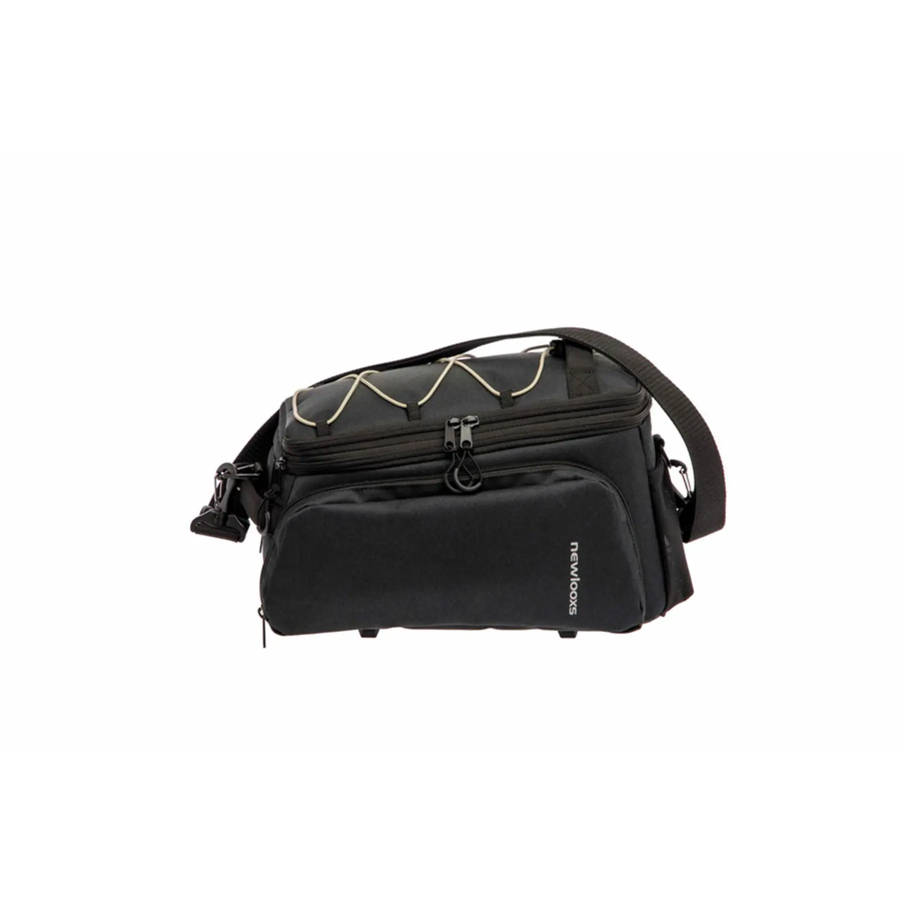 Fahrradtasche mit Gepäckträger und Riemen zum Abschließen Newlooxs Trunkbag