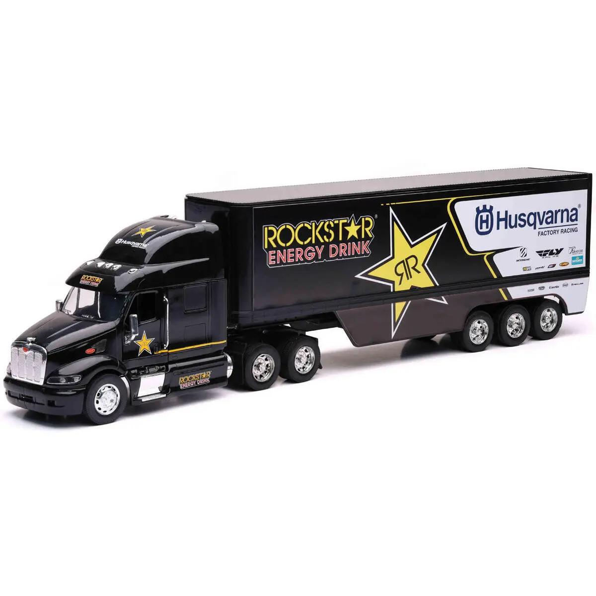 Newray Noir Maquette Camion Team Rockstar Husqvarna