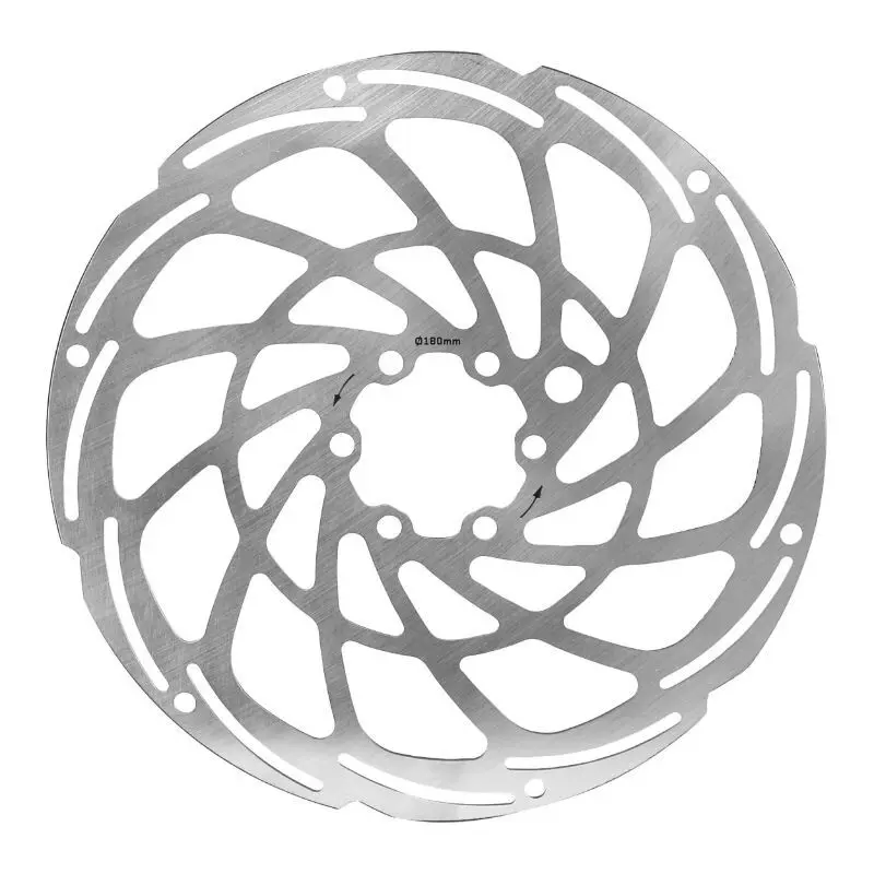 6-Loch-Bremsscheibe compatible avec renfort supplementaire 2mm + 6 vis Newton Brakco Shimano VAE E-Bike
