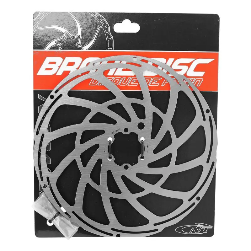 Remschijf 6 gaten compatible avec renfort supplementaire 2mm + 6 vis Newton Brakco Shimano VAE E-Bike