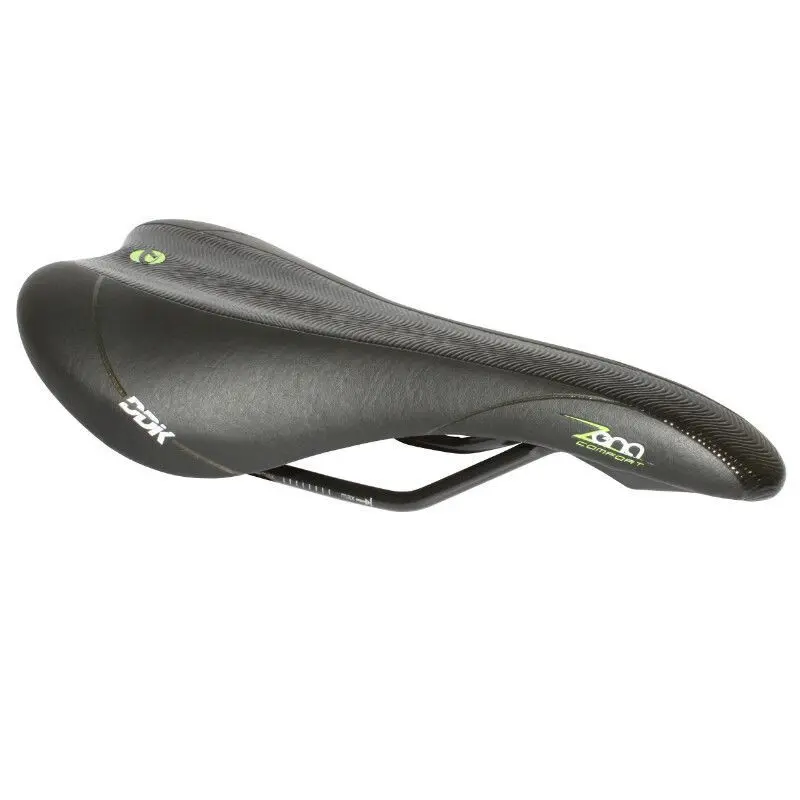 Road-mountainbike zadel zwart stalen rail Newton Zena