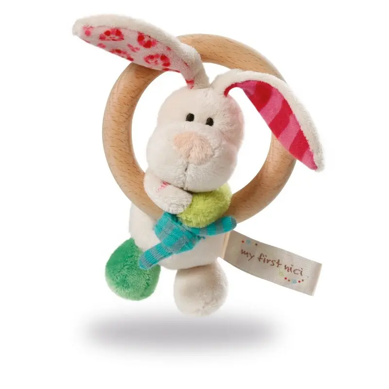 Kratzender Hase mit Ring Nici Tilli