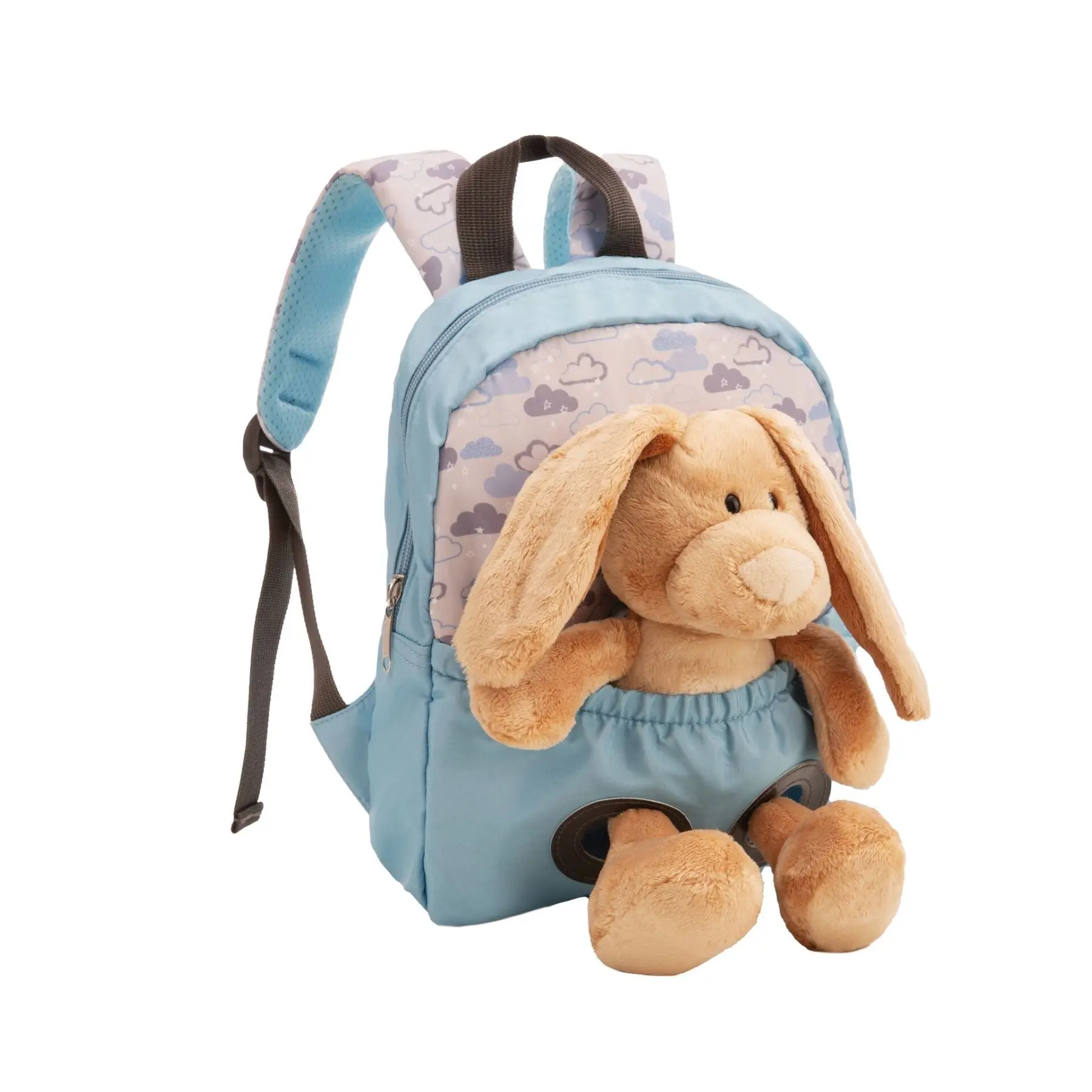 Rugzak met konijnenknuffel Nici