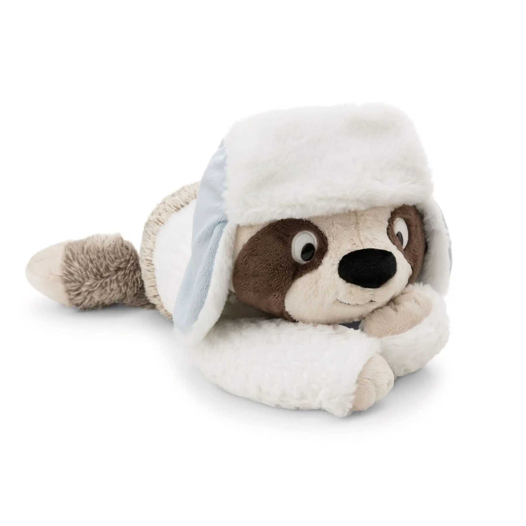 Peluche paresseux couché avec chapeau Nici Izzy Icetumbler Peluche paresseux couché avec chapeau Nici Izzy Icetumbler