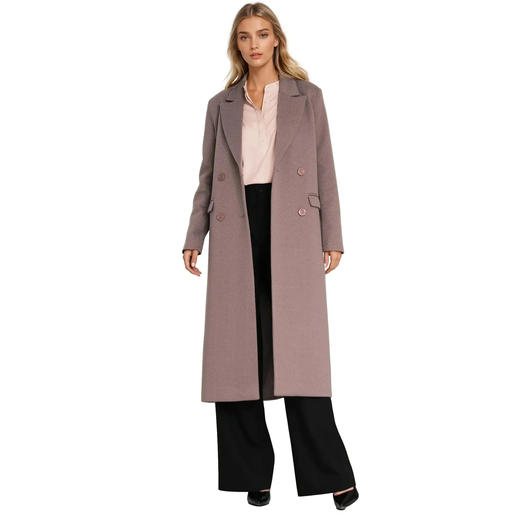 Cappotto incrociato donna Nife Elegant