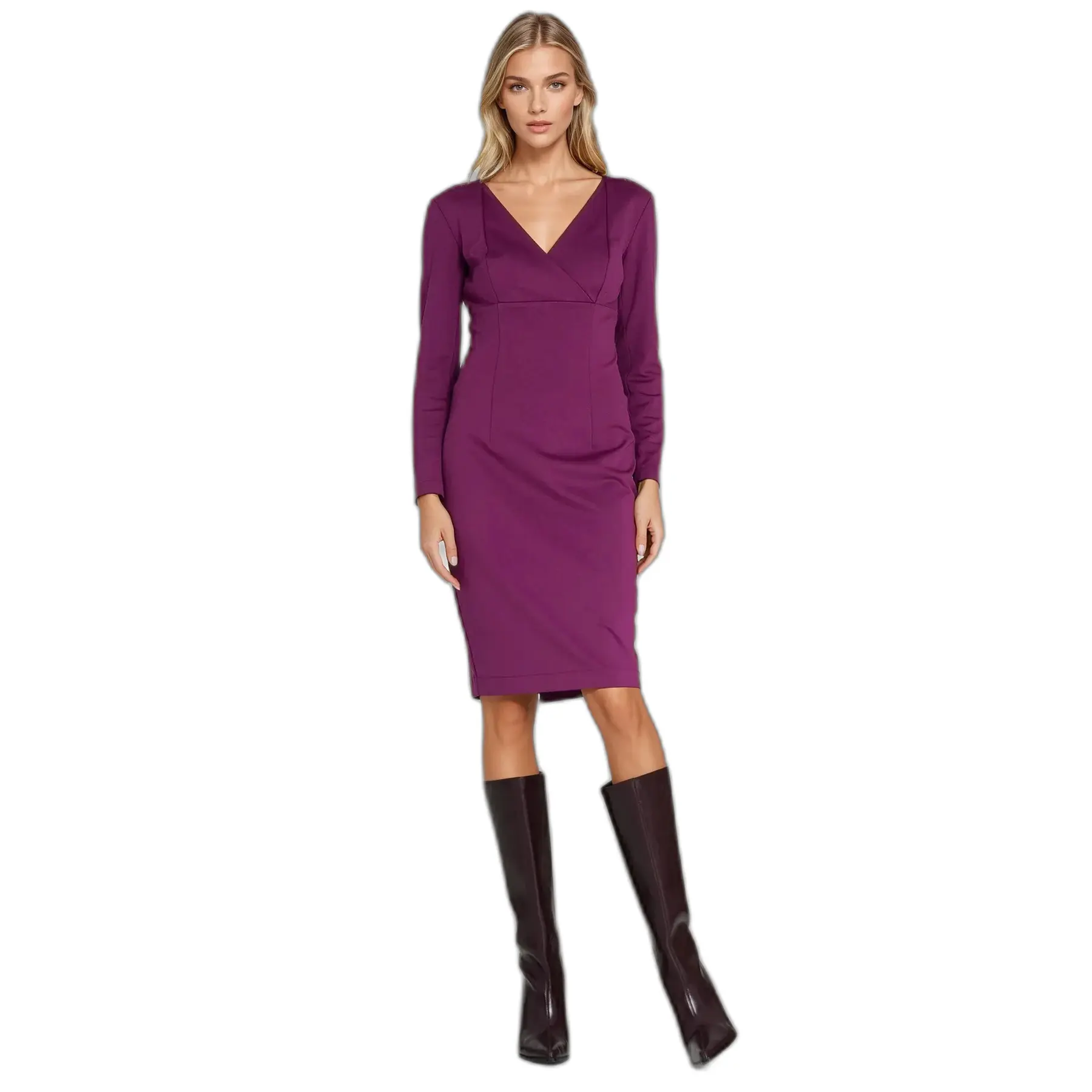 Abito con scollo donna Nife Boat