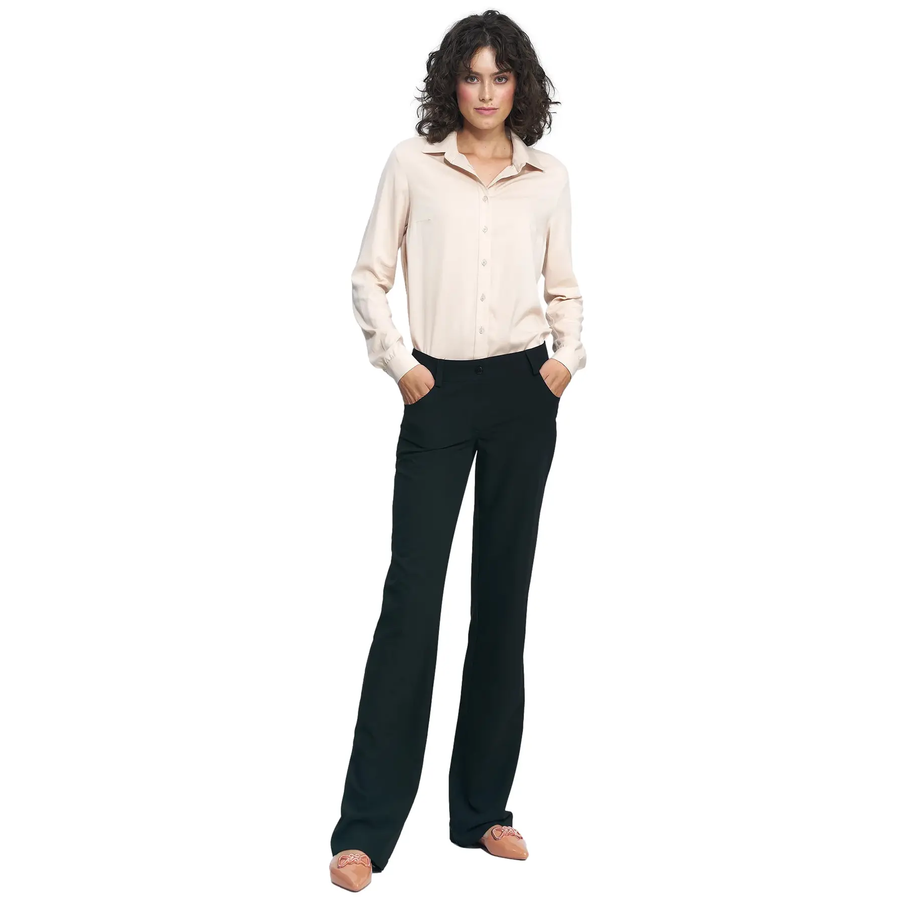 Pantaloni bootcut svasati donna Nife