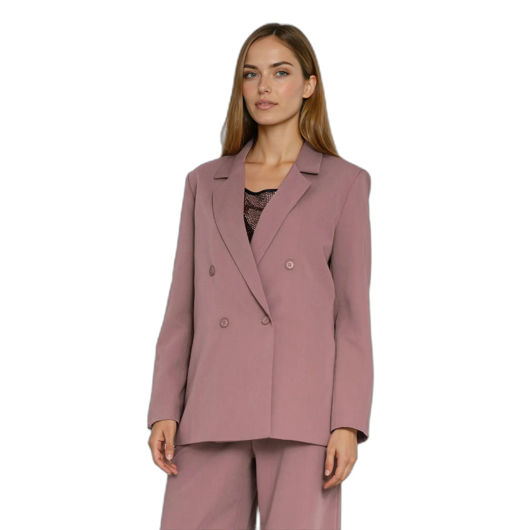 Oversized Blazer mit Doppelknopf für Damen Nife