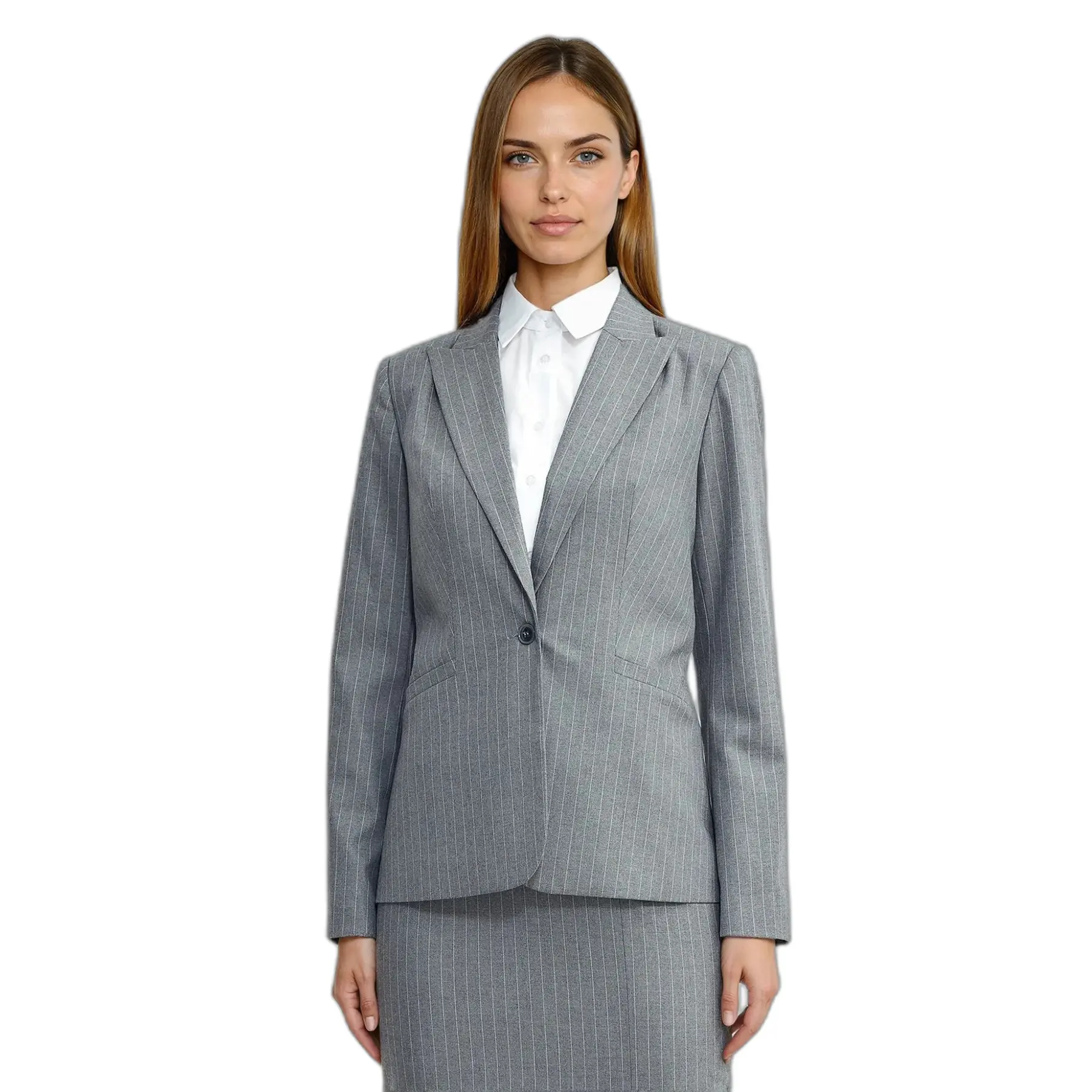 Women's classic striped blazer Nife