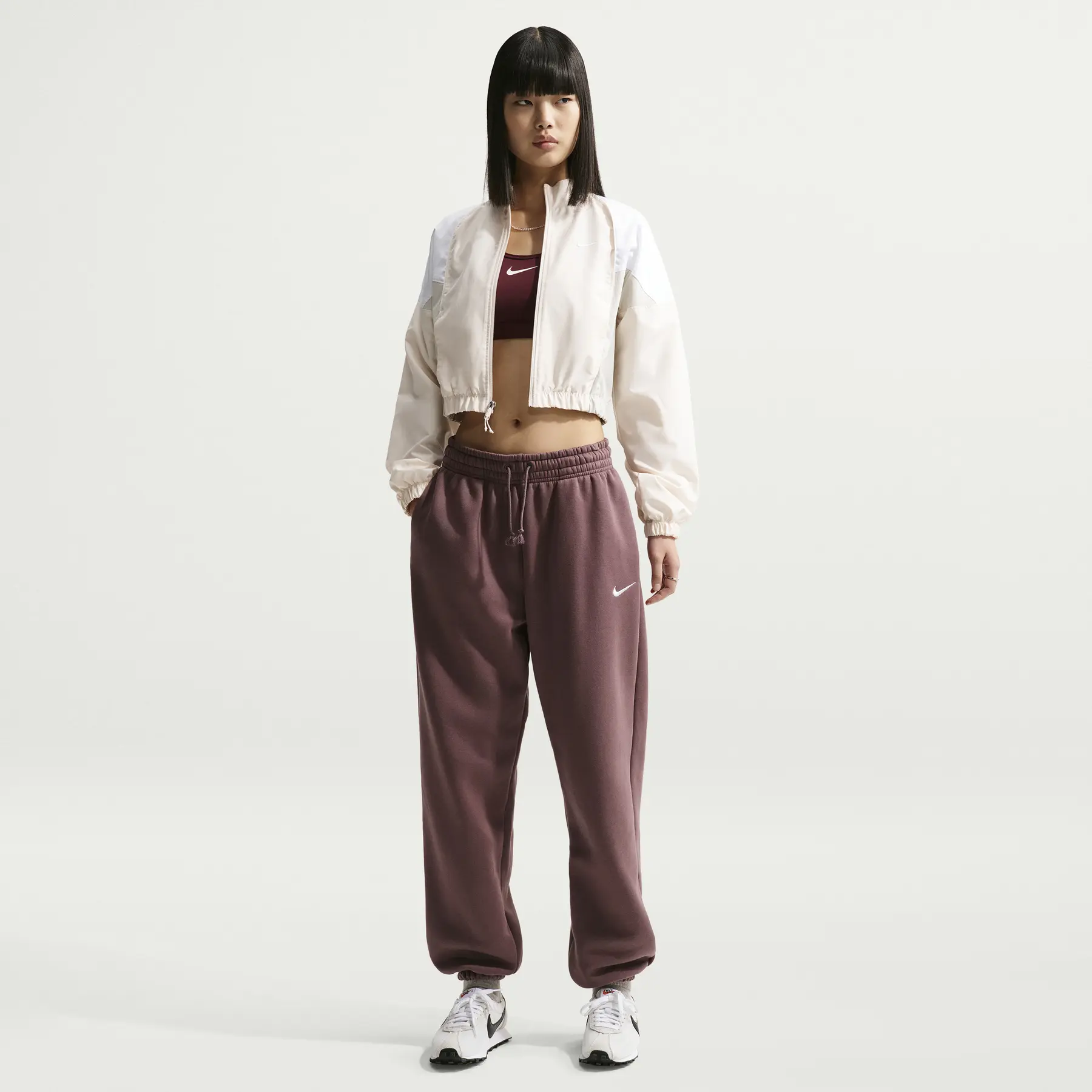 Pantaloni jogging oversize donna Nike Phoenix Fleece