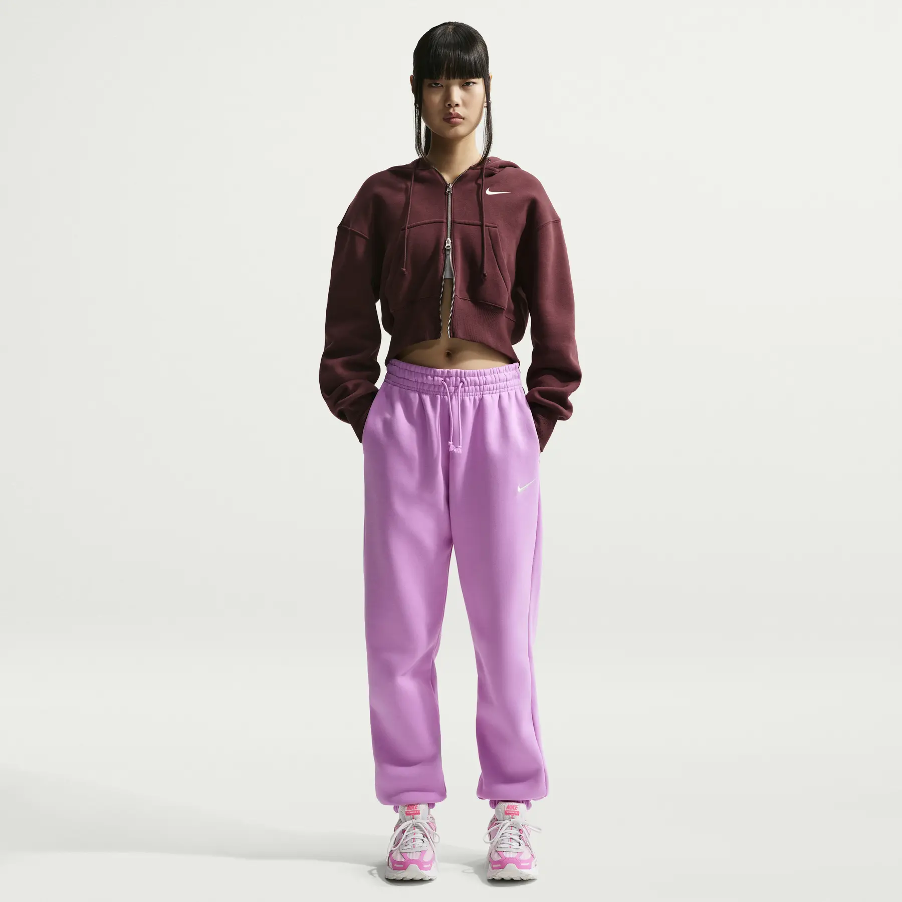 Pantaloni jogging oversize donna Nike Phoenix Fleece