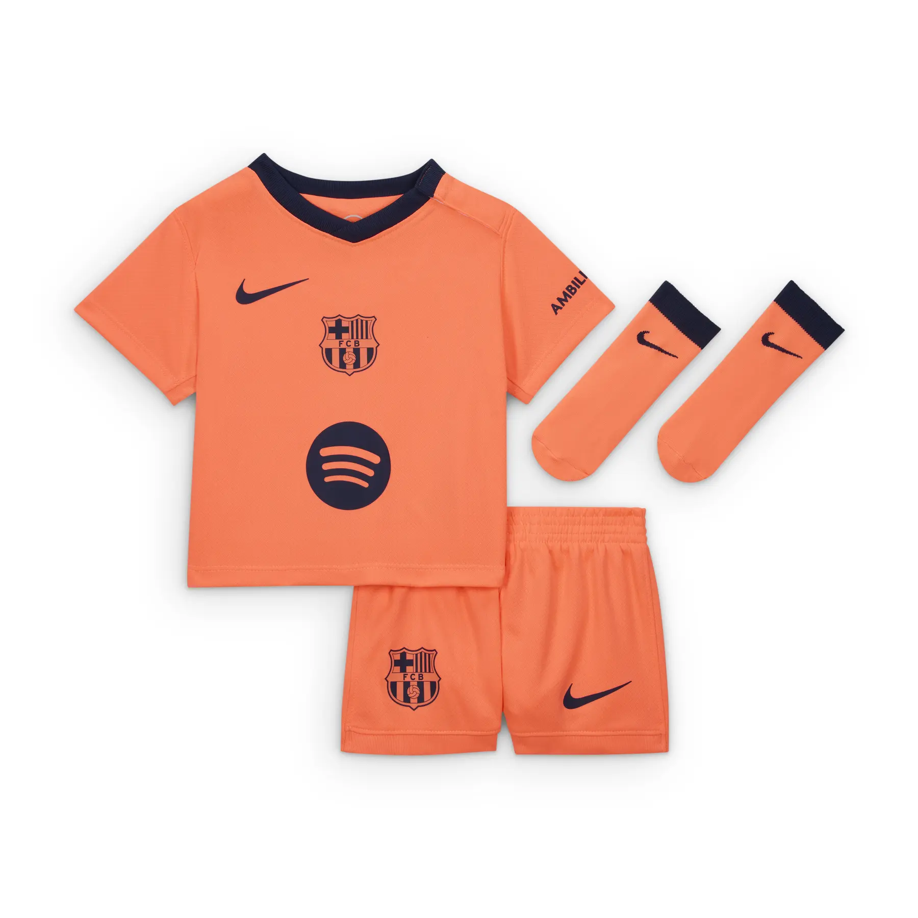 FC Barcelona derde set voor baby 2025/26
