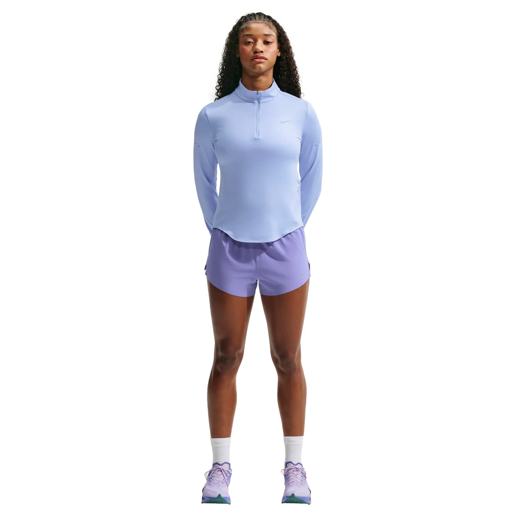 1/4-Zip-Trainingsoberteil, Damen Nike Swift