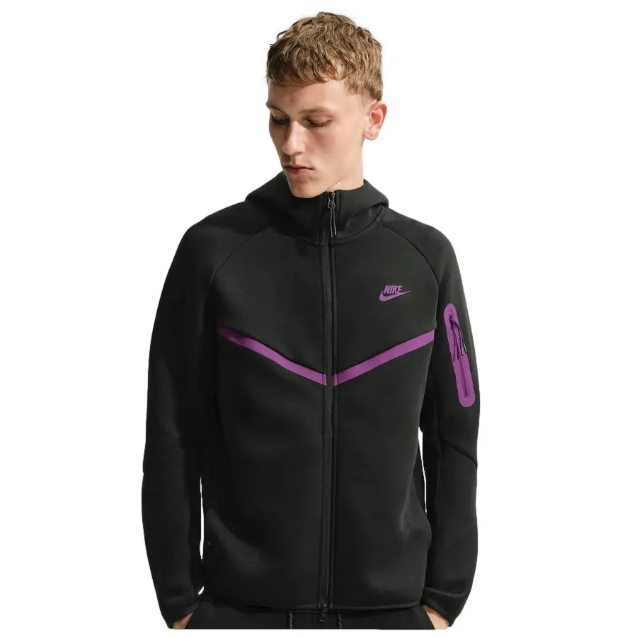 Hooded sweatshirt met rits Nike Tech