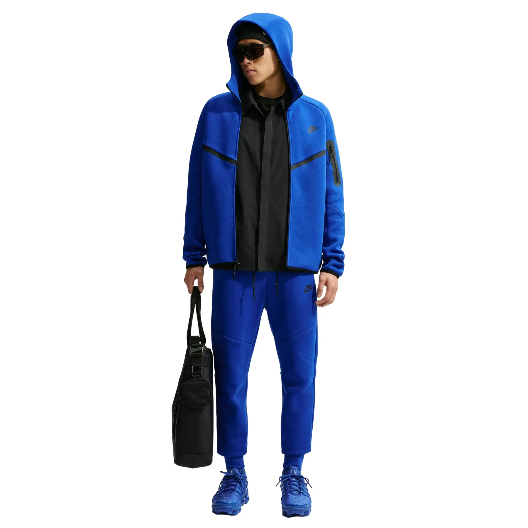 Damesjack met oversized rits Nike Windrunner