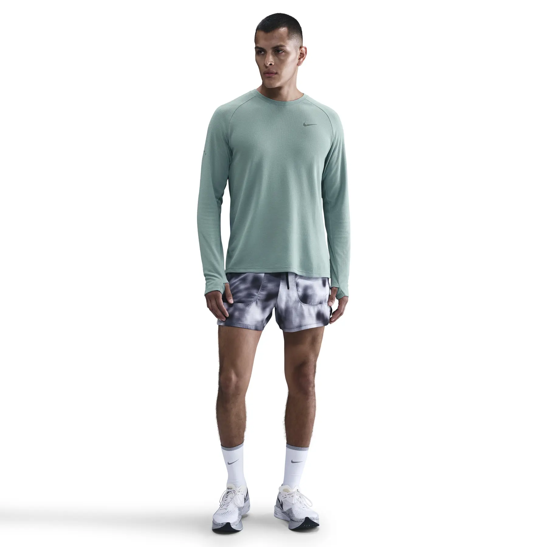 Nike Maillot Manches Longues Demi Zip Nike Stride