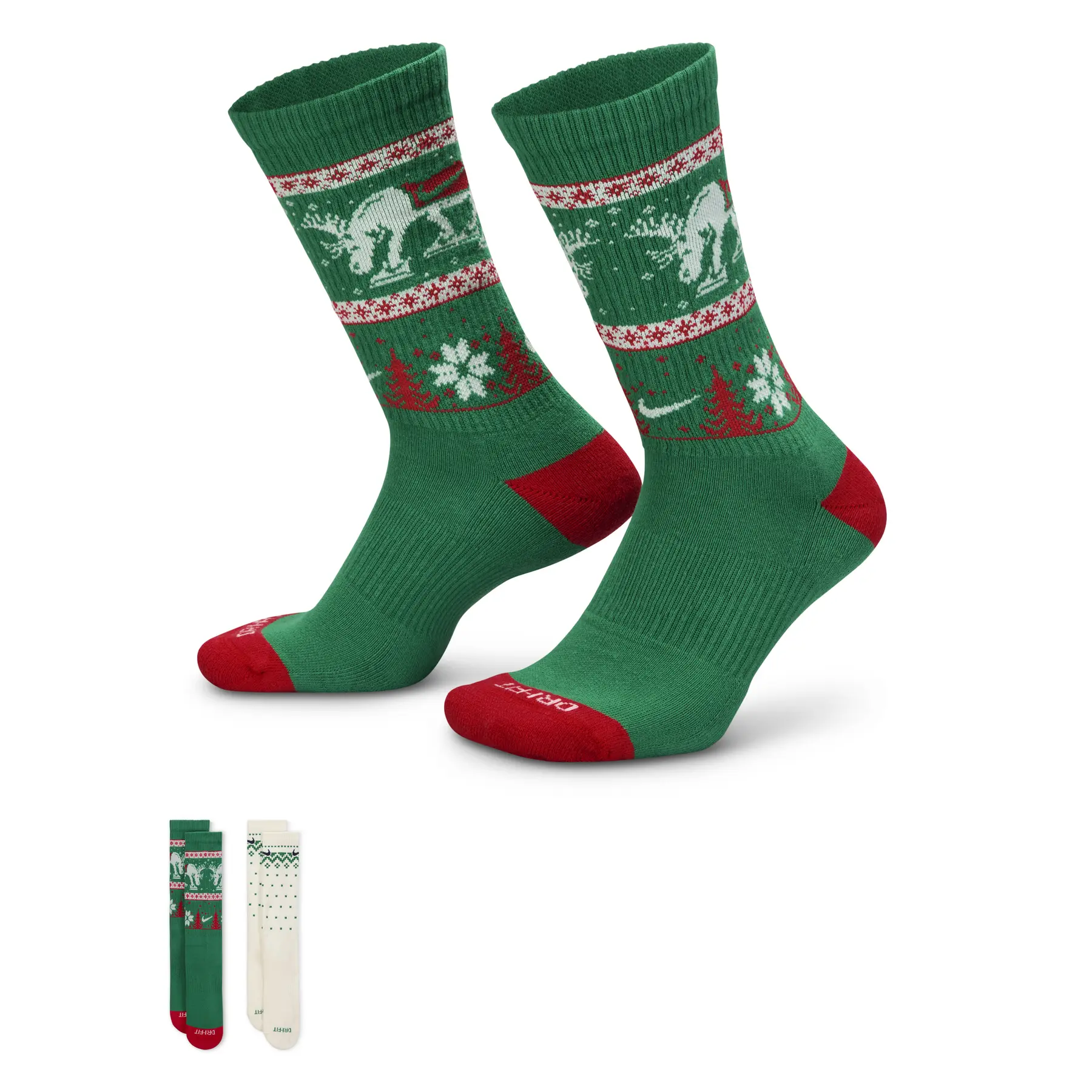Calcetines Nike ED PLS CSH Crew (x2)