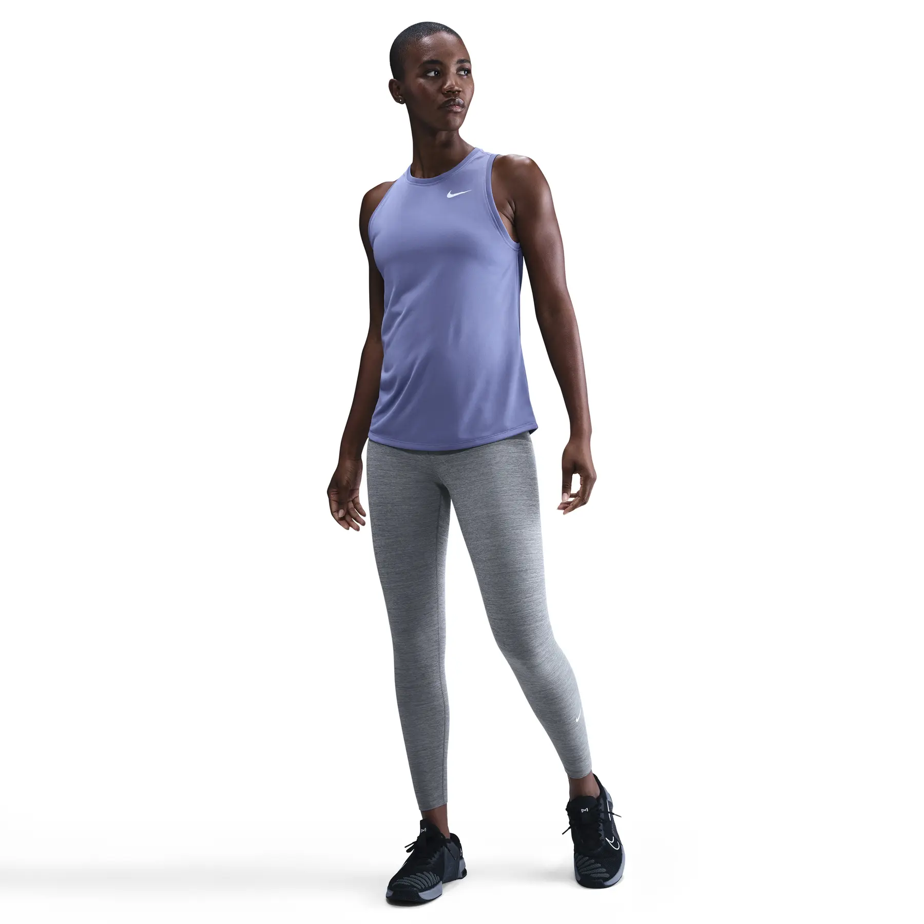 Hoge taille lange legging voor vrouwen Nike