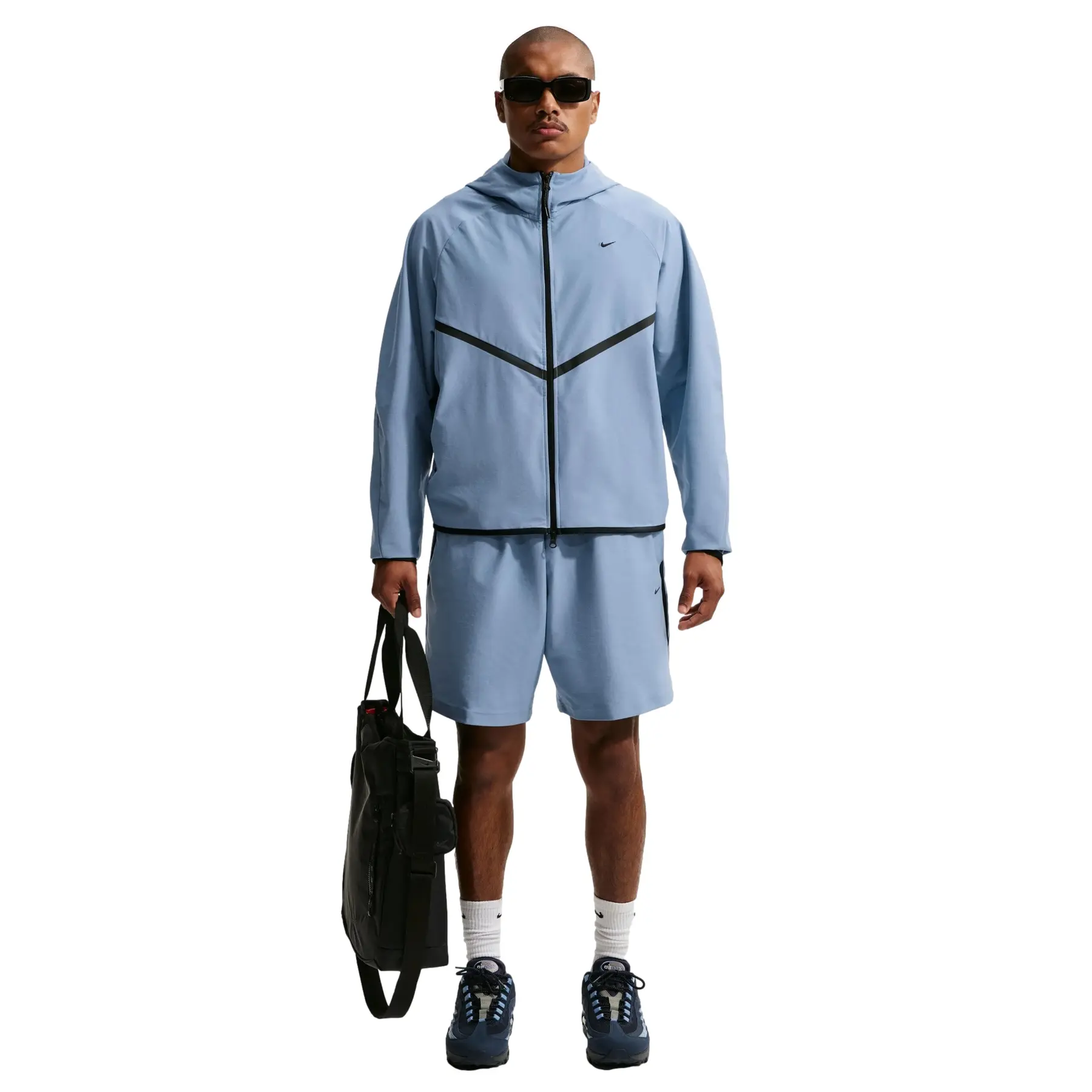 Zip-Front Windbreaker aus Mesh Nike