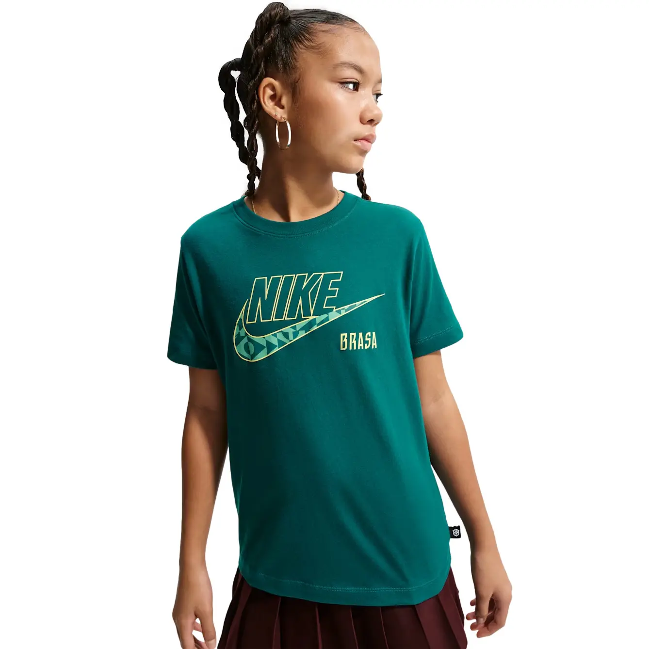 T-Shirt Kinder Brasilien Coupe du Monde 2026