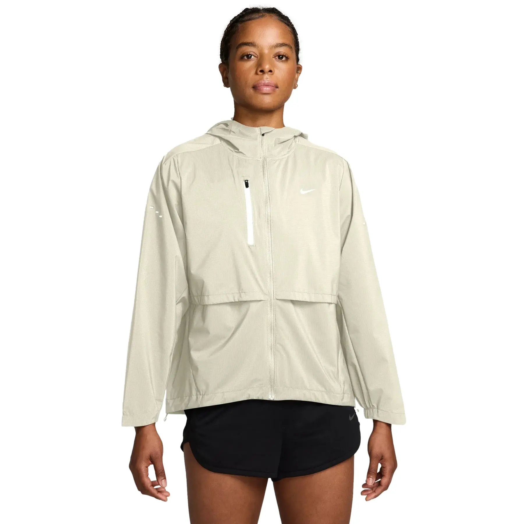 Windjack met capuchon voor dames Nike Swift