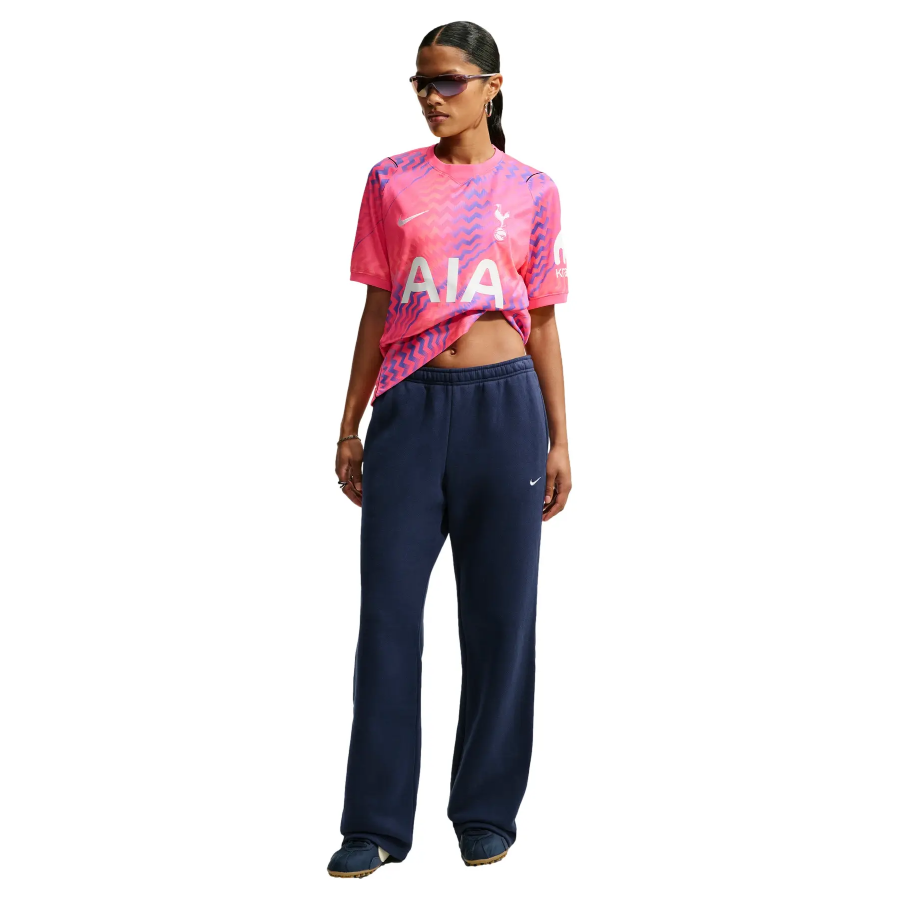 Nike Mujer Marino Studio Pantalón M - Imagen 2